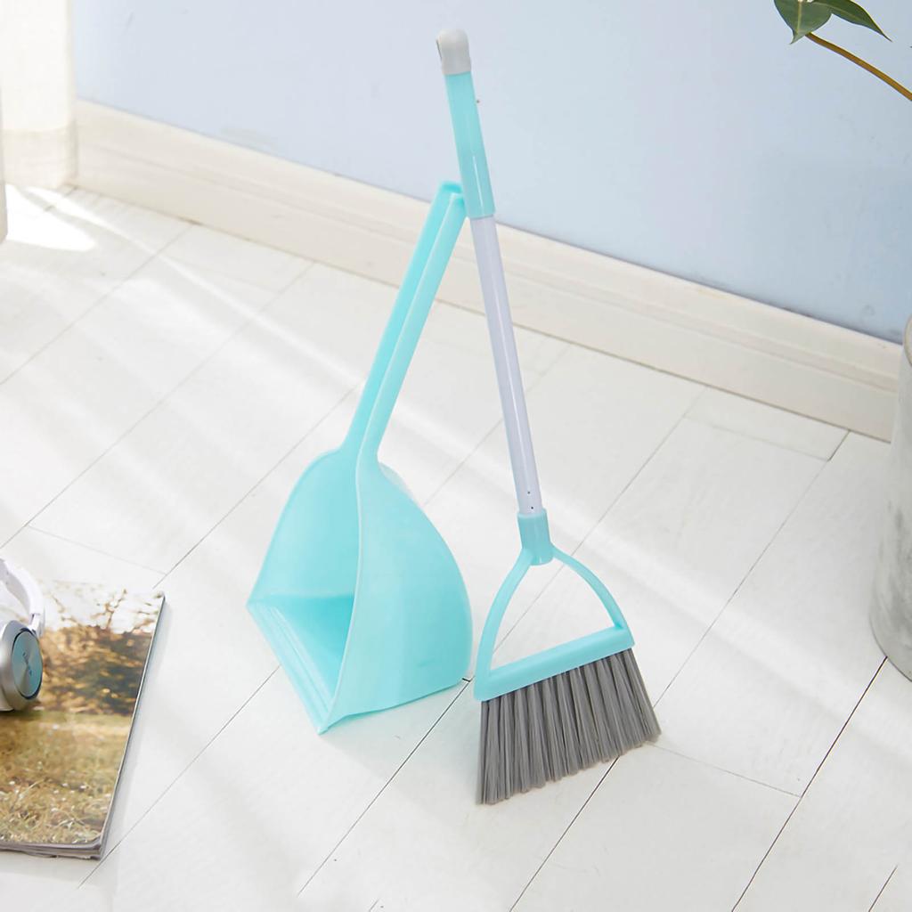 Kids Dustpan Set Soft  Plastic Small Broom Dustpan For Baby Kids Toys Kindergarten Plastic Kids Dustpan Set Broom Dustpan