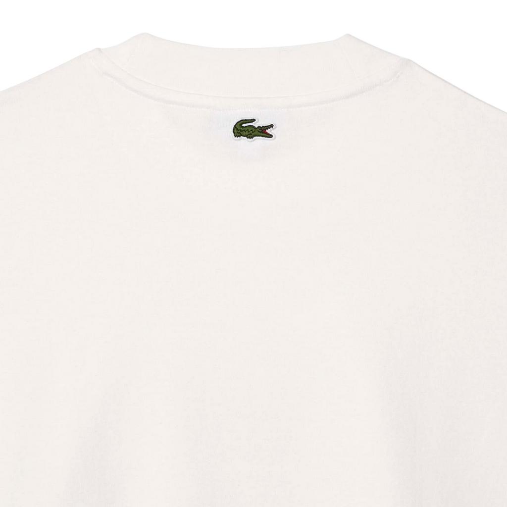 Lacoste Mens Cotton Loose Long-Sleeved T-Shirt