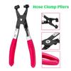 2 X Hose Clamp Pliers Tool Set Angle Swivel Jaw Locking Flat Coolant Clip US