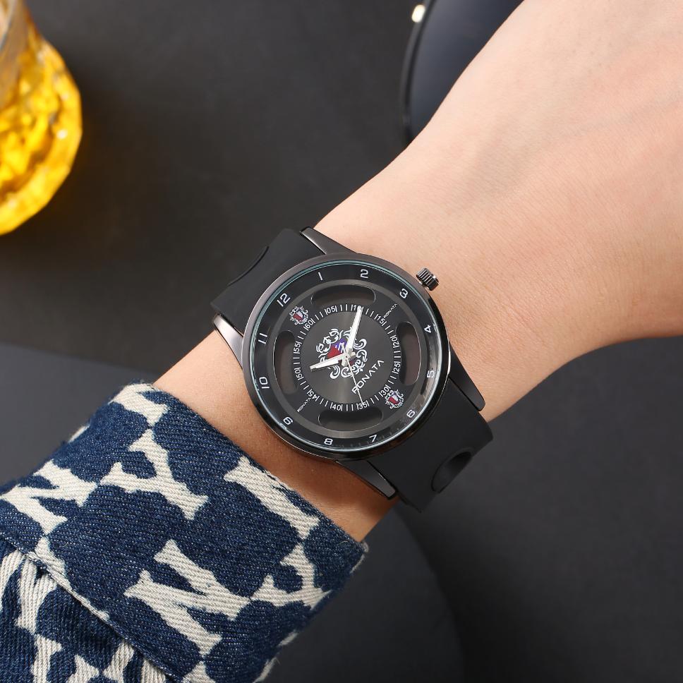 New Fashion Top Luxury Watches For Man Casual Quartz Watch Men Sports Silicone Watches Reloj Hombre Male Military Wrist Watch