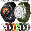 22 мм Мужской силиконовый ремешок для Huawei Watch GT5 Pro GT4 46 мм Браслет для смарт-часов Huawei Watch 4 Pro/GT3 GT2 Pro