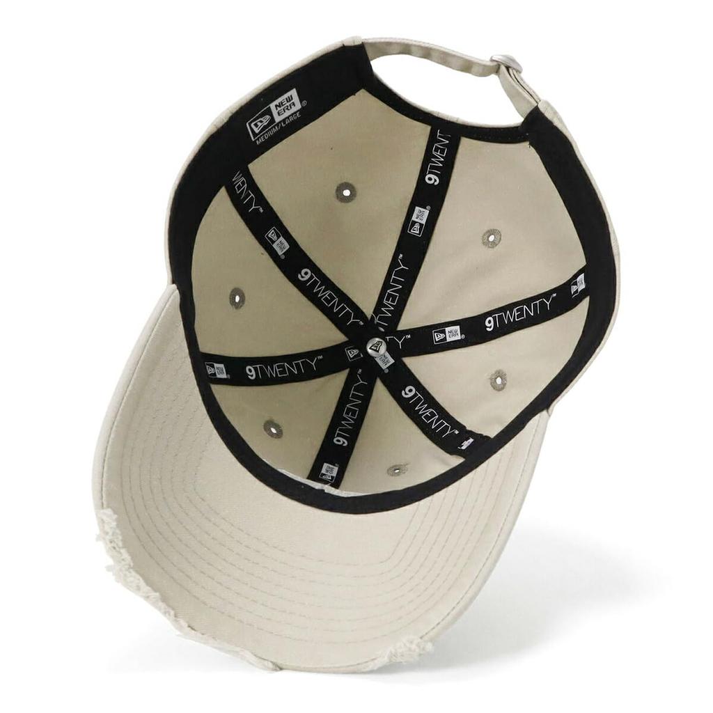 Кепка 9TWENTY Потертая Хромово-белая 920 DAMAGE ACID WASH CRM 14527599 NER36C5720 [New Era] M/L