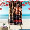 Rambo First Blood Print Beach Towel, Large Soft Quick Dry Towel for Beach Camping Swimming