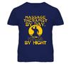 Massage Therapist By Day Ninja By Night Funny T Shirt
