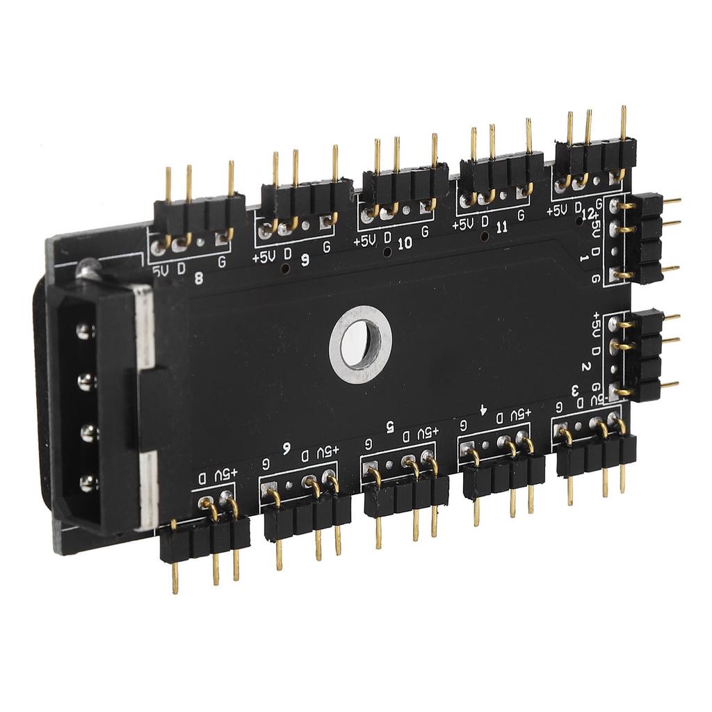 11-канальный разветвитель-концентратор 3PIN ARGB-интерфейс, удлинитель RGB-светодиодного устройства управления, аксессуары, интерфейс 5VIDE