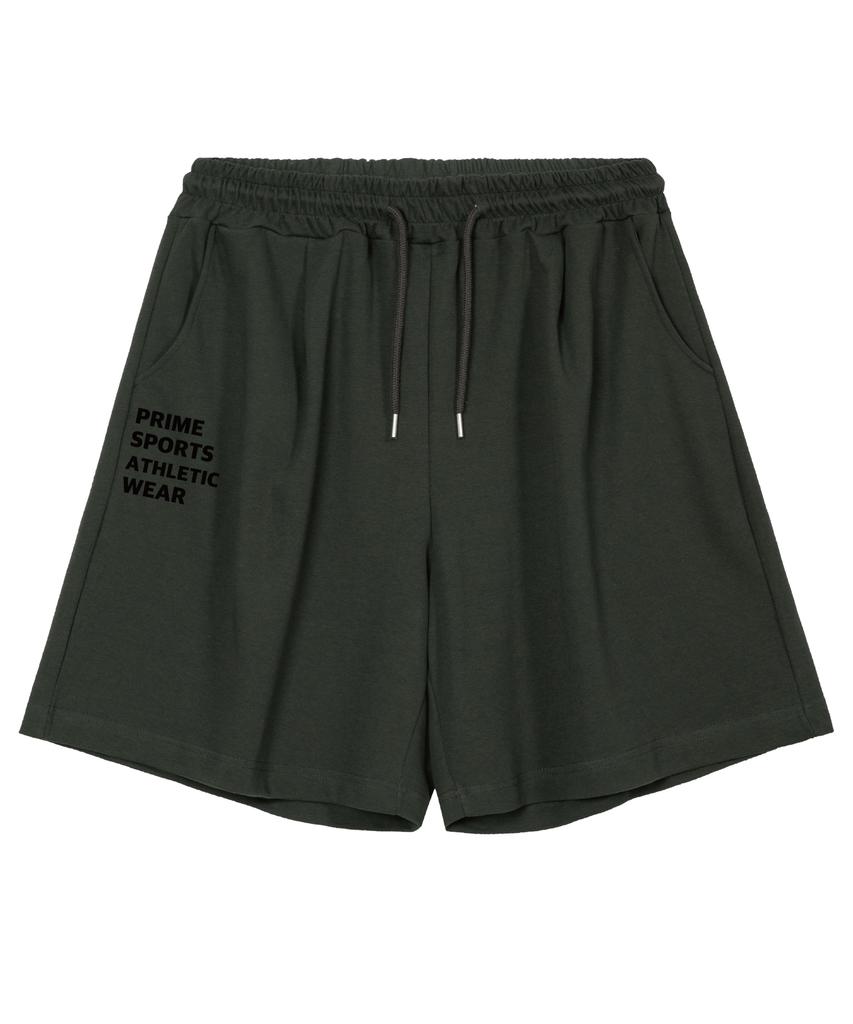 PRIMATE Athletic Bermuda Single-Pleat Sweat Shorts 4 Colors