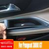 Car Front Door Handle Storage Box Case Take In Box Holder Tray Organizer Car Accessory For Peugeot 3008 GT 5008 2017 2018 2019