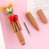 Decompression Pen Press Movable Boxing Pen Cartoon Shape Writing Fluently Ultra-Fine Point Creative Interactive Pen Stationery Gift