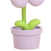Flower Night Light for Kids Soft Light 360 Degree Bending Battery Powered Bedside Lamps for Living