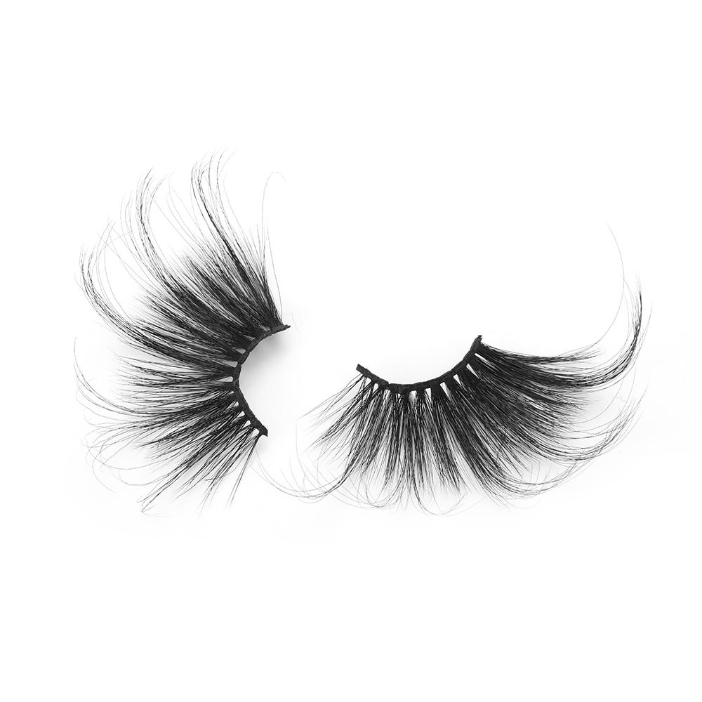 Fashion Super Long Dramatic Fluffies Lash Extension False Eyelashes 100% 3D Mink Hair 70mm Lashes