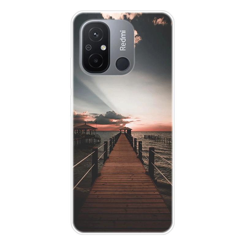 Для Xiaomi Redmi 12C 12 C Redmi12C чехол Мягкая силиконовая задняя крышка Мультяшный чехол для телефона Разнообразие