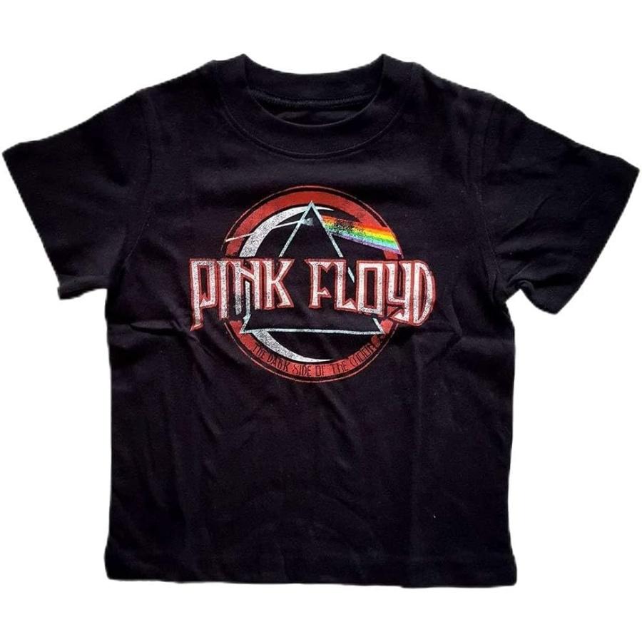 Rock Off Pink Floyd Темная сторона Луны Печать Официальная детская футболка Мальчики Дети 4 года