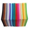 40Pcs Soft Felt Fabric Sheet Assorted Color Patchwork Sewing DIY Craft Squares Nonwoven 1mm Thick Handmade Fabric Weaving