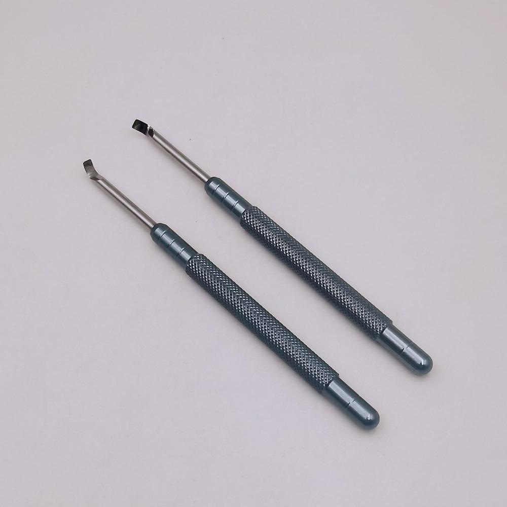 2 шт. Инструмент для ремонта часовщика Съемник стрелок часов Деликатные рычаги Плоское лезвие НОВЫЙ