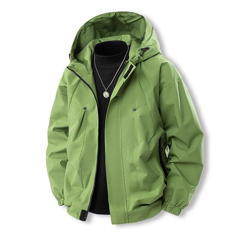 Осень и Зима Мужская Корейская Версия Приталенная Молодежная Универсальная Повседневная Универсальная Верхняя Куртка