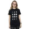 Disney Womens/Ladies Nightmare Before Christmas Jack Moon Cotton Boyfriend T-Shirt
