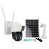 Solar Security Cameras Waterproofing 3MP Wireless Outdoor WiFi Camera Surveillance System Kit with