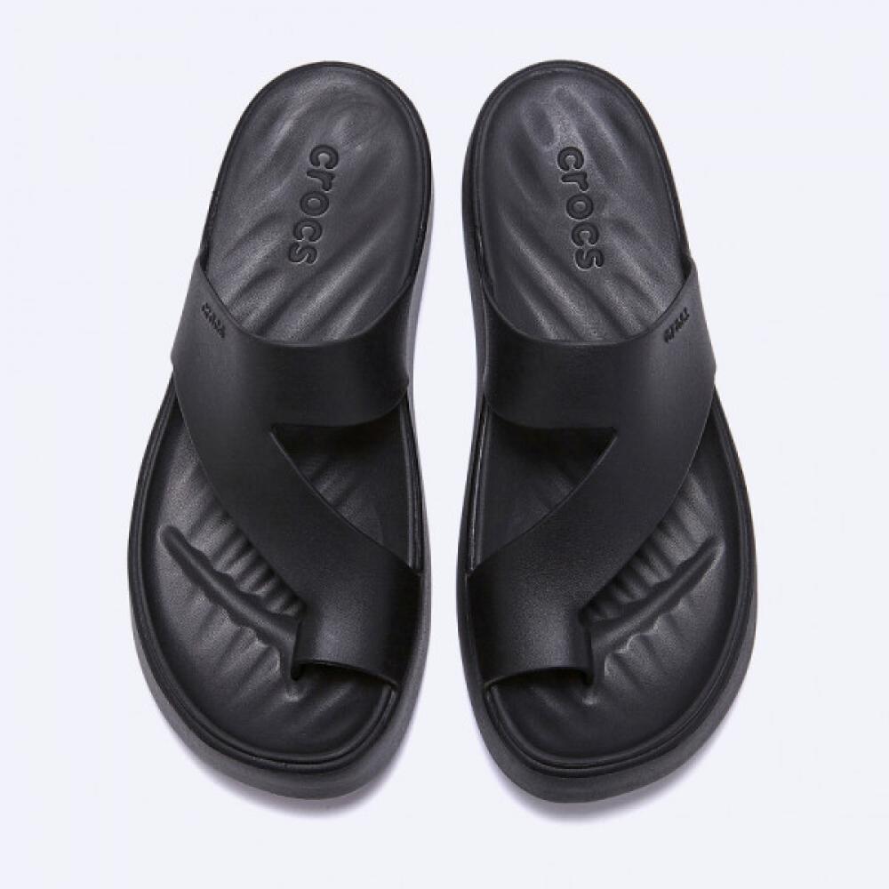 Crocs Платформа Gateway Петля для пальца Черный Женский 210834 001 Flcrfs2w14 Starfield