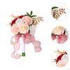 11.4inch Silk Roses Bridesmaid Wedding Bouquet Bride Flower