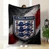 England Football Logo Designed Flannel blanket for bedroom, living room, sofa, and nap