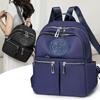 Нейлоновый рюкзак, женская дорожная сумка, однотонный водоотталкивающий рюкзак