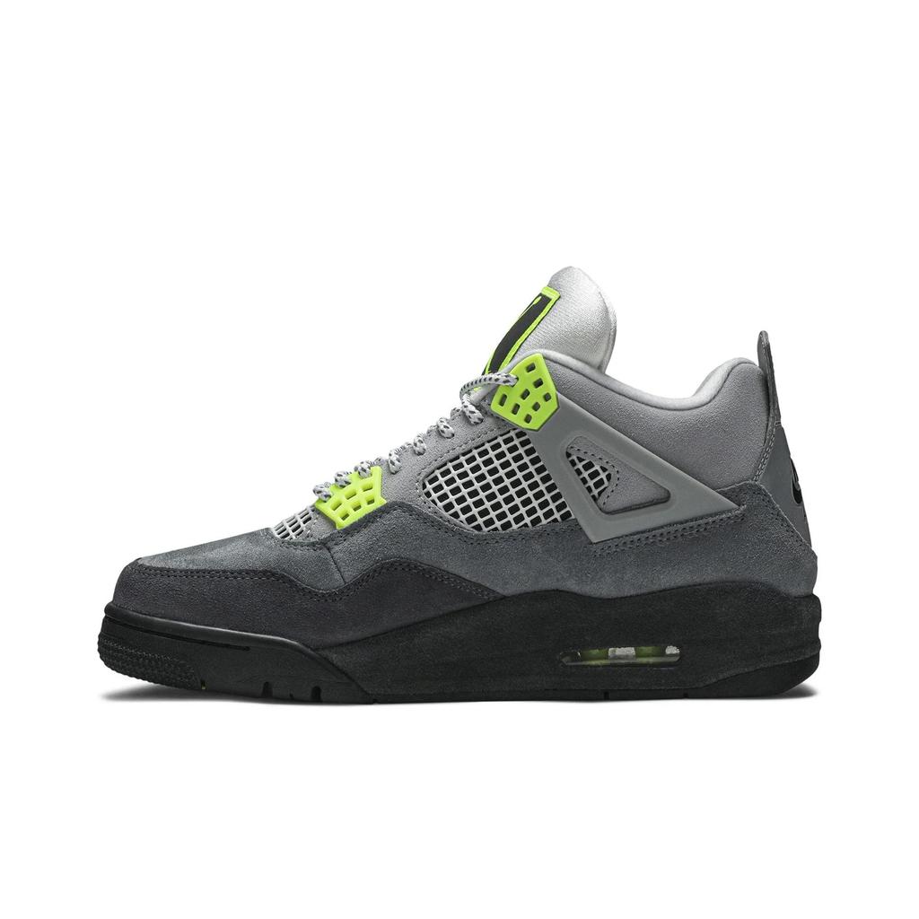 Air Jordan 4 Retro SE 'Neon 95' (Unisex) Cool Grey / Volt / Wolf Grey / Anthracite Vintage Basketball Shoes CT5342 007