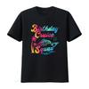 Birthday Cruise Squad T Shirt Matching Group Vacation Vintage Washed Stylish Streetwear Top For Everyday Wear Versatile