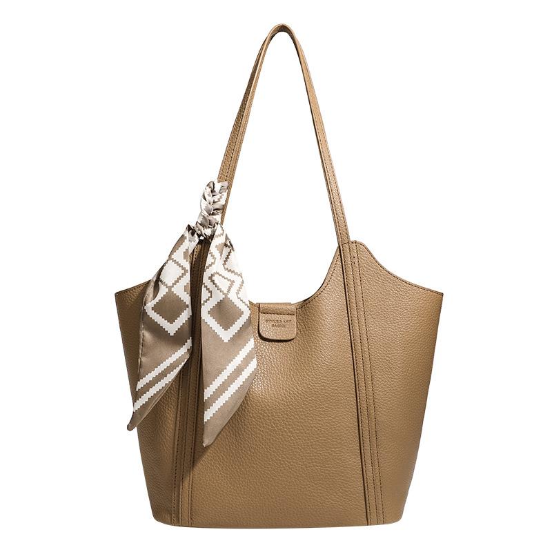 Women's New Tote Bag, Fashionable Versatile Shoulder Bag, Autumn and Winter Commuting Large-capacity Underarm Women's Bag