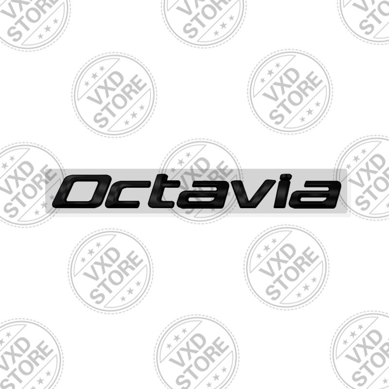 JBIW9 For Skoda Superb Kodiaq Karoq 4X4 Yeti Octavia Rapid Fabia Kamiq Car 3D Metal Letters Badge Decals Sticker Glossy Matte Black