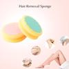1Pcs Magic Painless Hair Removal Popular Depilation Sponge Pad Effective Remove Tool Heart Shape