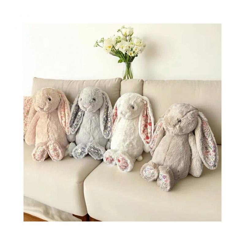 Розовый Киршхазе Кролик Плюшевая игрушка Хлопковый наполнитель Детский компаньон для сна Праздничный подарок