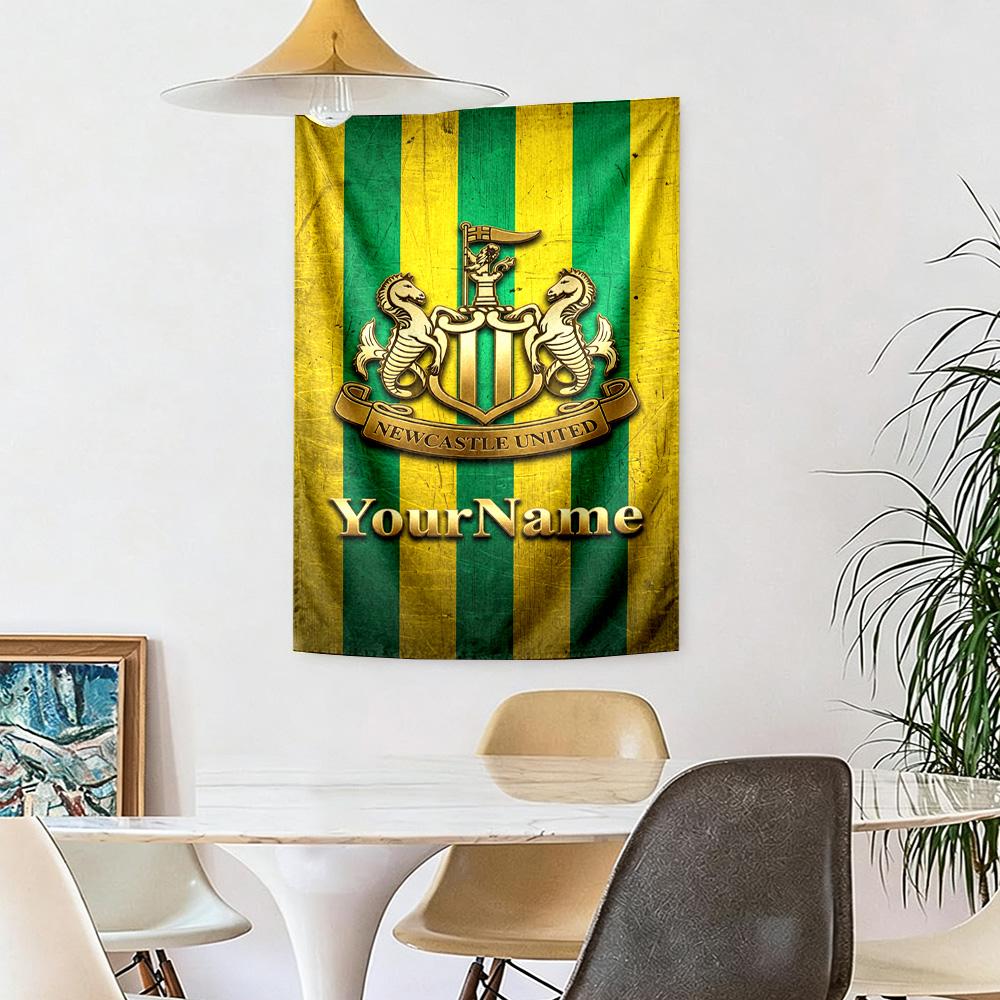 Newcastle Custom Your Name Wall Decor Tapestry Art For Pet Memorial Birthdaywedding Party Backdrop Family Gift
