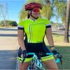 Go Pro Командный набор для триатлона Женский костюм-майка для велоспорта Цельный с коротким рукавом Macaquinho Ciclismo Feminino Гелевая вставка
