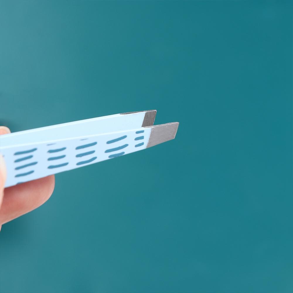 Профессиональные зажимы для бровей, удаление тонких волос, наклонные зажимы для бровей для девочек