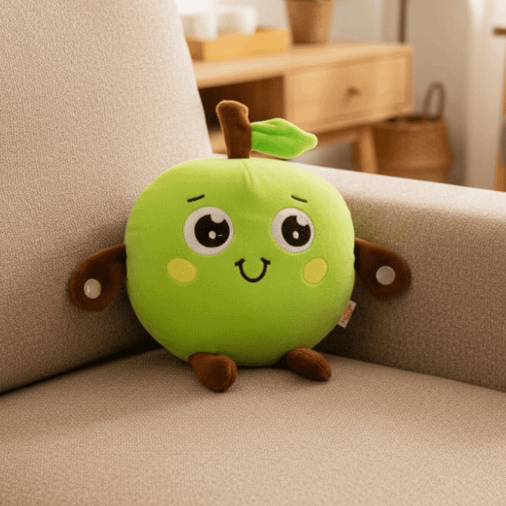 Креативная фруктовая плюшевая игрушка Музыкальные режимы Музыкальный ритм Набитая кукла Раннее обучение