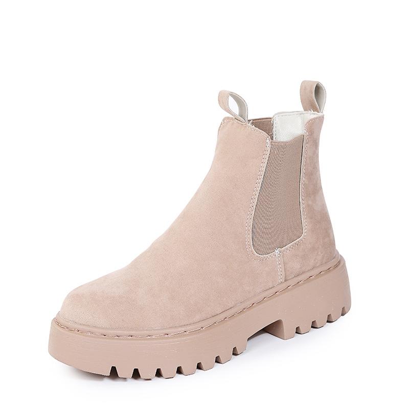 European and American Fashion Flat Bottom Women's Boots 2024 Spring New Daily Warm and Comfortable Temperament Women's Shoes
