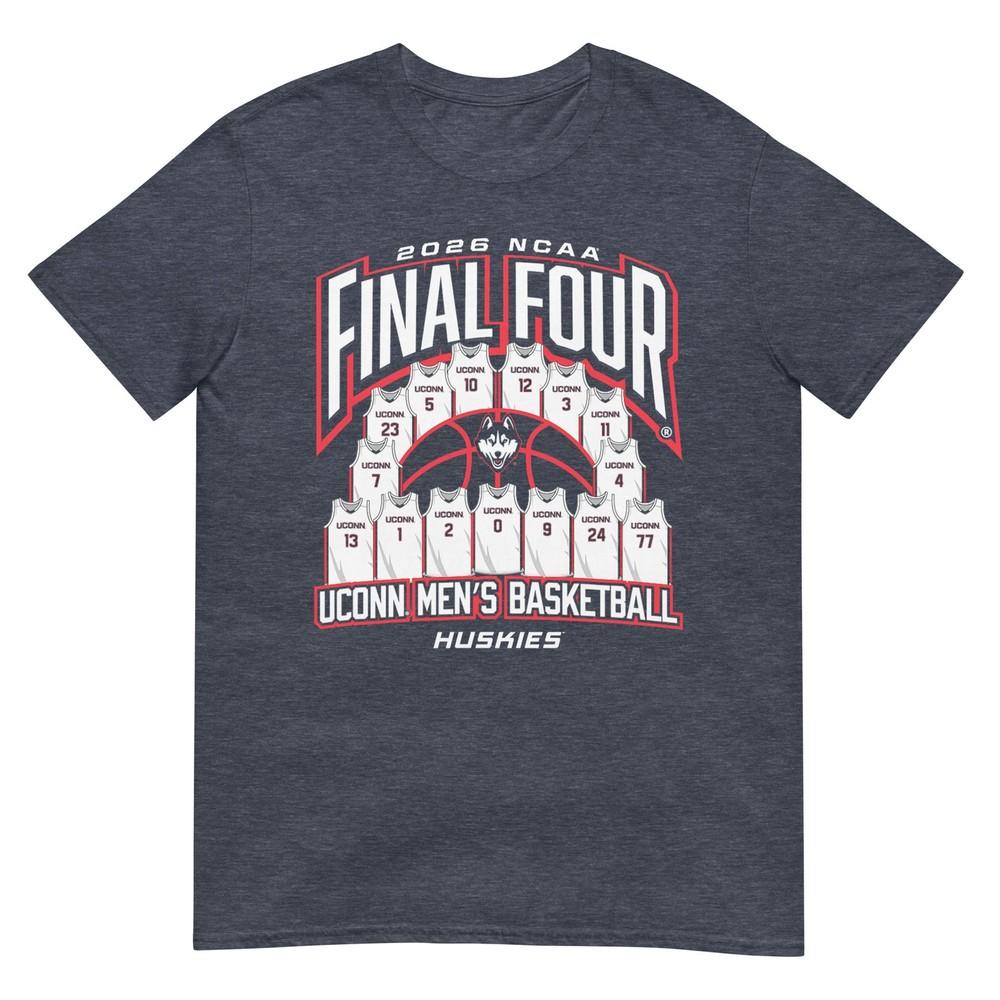 Uconn Unisexs Basketball Final Four TShirt