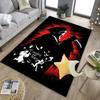 Heartbeat Ghostface Of Horror Office Rug Chair Mat, Game Carpet, Suitable for Front Door, Bedroom, Living Room, Desk, Holiday Gift