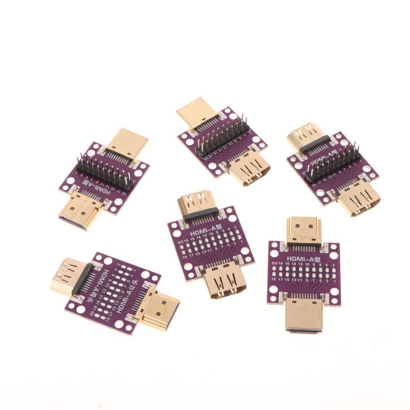Тестовая плата-адаптер HDMI (папа-мама / мама-мама / папа-папа) с платой PCB, модуль платы преобразования