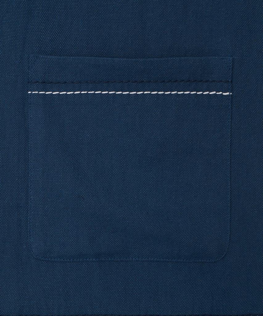 Льняная походная рубашка Iuteu Stitch / Синяя