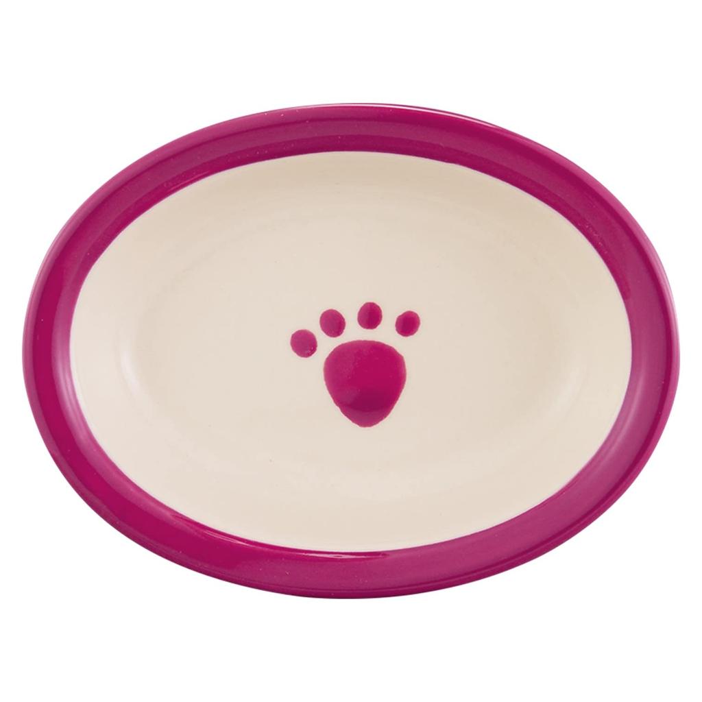 Pet Rageous Designs Cat Tableware Pet Paw Baby Plum