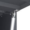 Wall Mounted Garage Cabinet with Gas Spring Door Anthracite