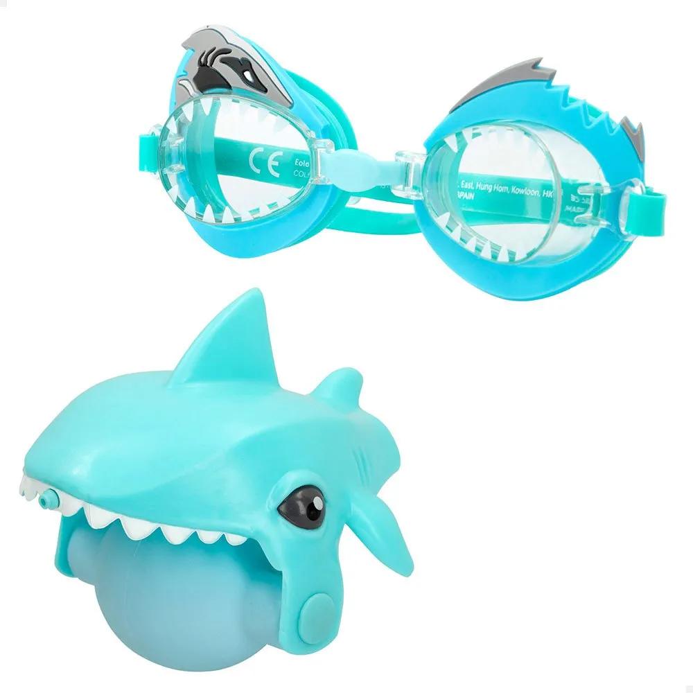 Color Baby Water Blaster Aqua Trendz + Shark Goggles