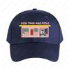 Debi Tirar Mas Fotos Pink House Aesthetic Cap Summer Women Unisex Adult Fashion Casual Adjustable Printed Baseball Caps Trucker Cap