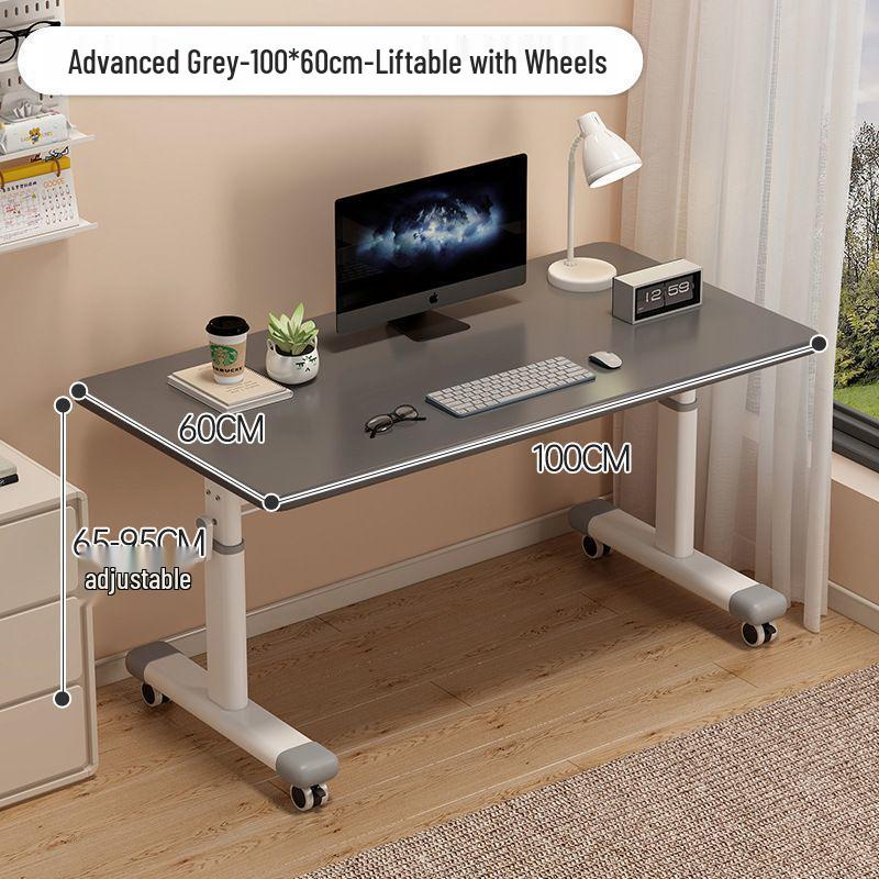 Adjustable Desk Set: Office Workstation, Home Study Desk & Chair