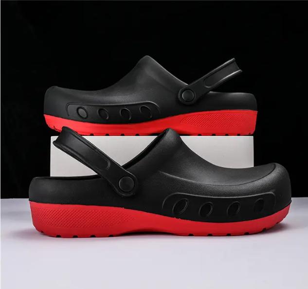 Модные летние мужские шлепанцы для улицы, легкая обувь, модная классика, дышащие, противоскользящие, пляжные шлепанцы, высококачественные ленивые шлепанцы с закрытым носком