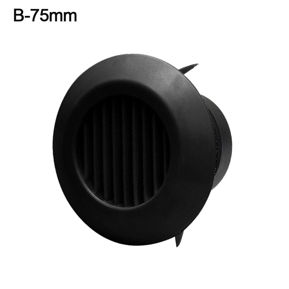 Adjustable Air Ventilation Cover Round Ducting Ceiling Wall Hole Abs Air Vent Grille Louver Kitchen Bath Air Outlet Fresh System