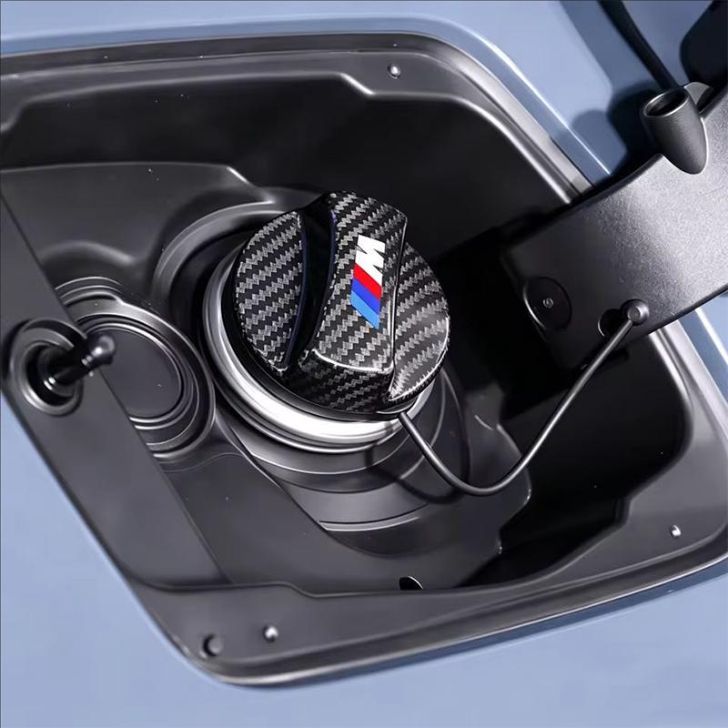 Carbon Fibre Fuel Cap Fuel Tank Decorative Protection Cover Stickers For BMW G80 G06 G07 G42 G14 G15 G16 F82 F20 F21 F83 M2 M3 M HV0