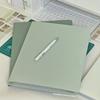 Градиентный зеленый цвет А4 органайзер для файлов большой емкости органайзер для документов школьные канцелярские принадлежности