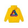 Palace FW21 Толстовка с капюшоном и принтом букв, унисекс, желтая P21HD026